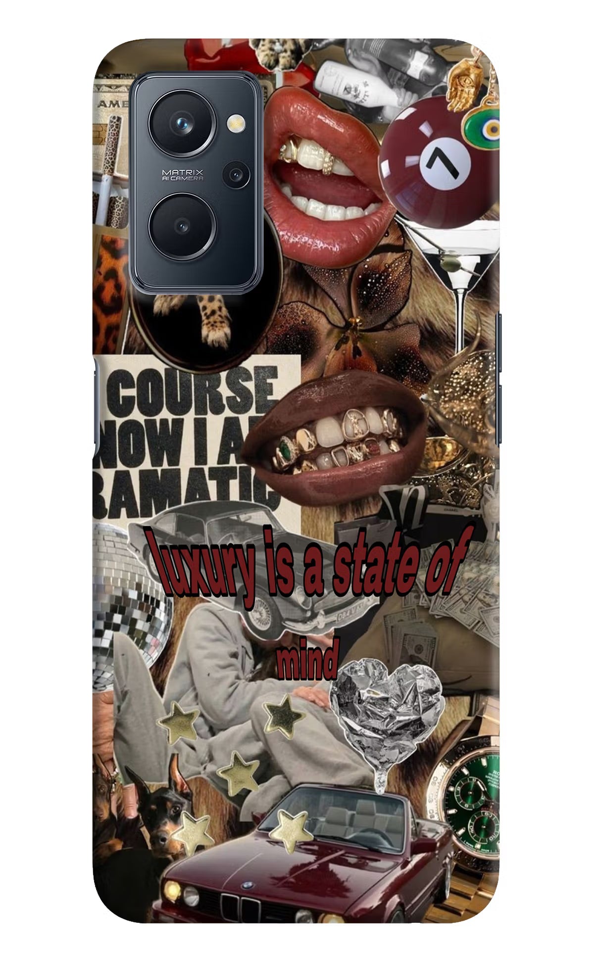 Luxury Realme 9i 4G Hard Case Back Cover by Casekaro