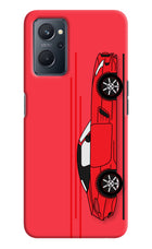 Red Velocity Realme 9i 4G Hard Case Back Cover by Casekaro