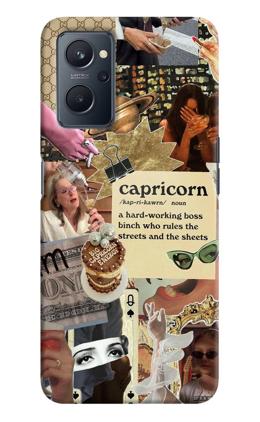 Capricorn Zodiac Realme 9i 4G Hard Case Back Cover by Casekaro