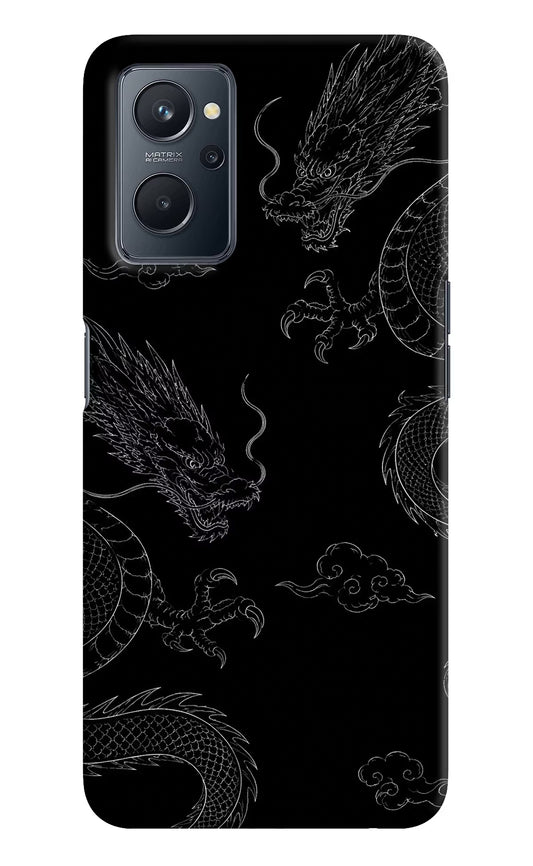 Twin Dragons Realme 9i 4G Hard Case Back Cover by Casekaro
