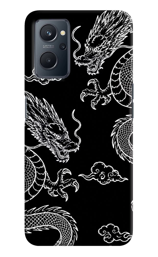 Twin Dragons Realme 9i 4G Hard Case Back Cover by Casekaro