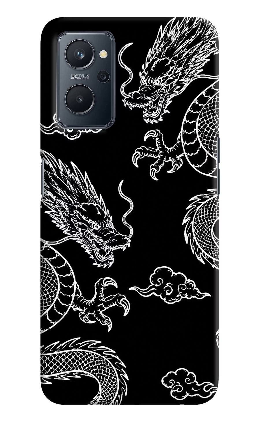 Twin Dragons Realme 9i 4G Back Cover, Hard case