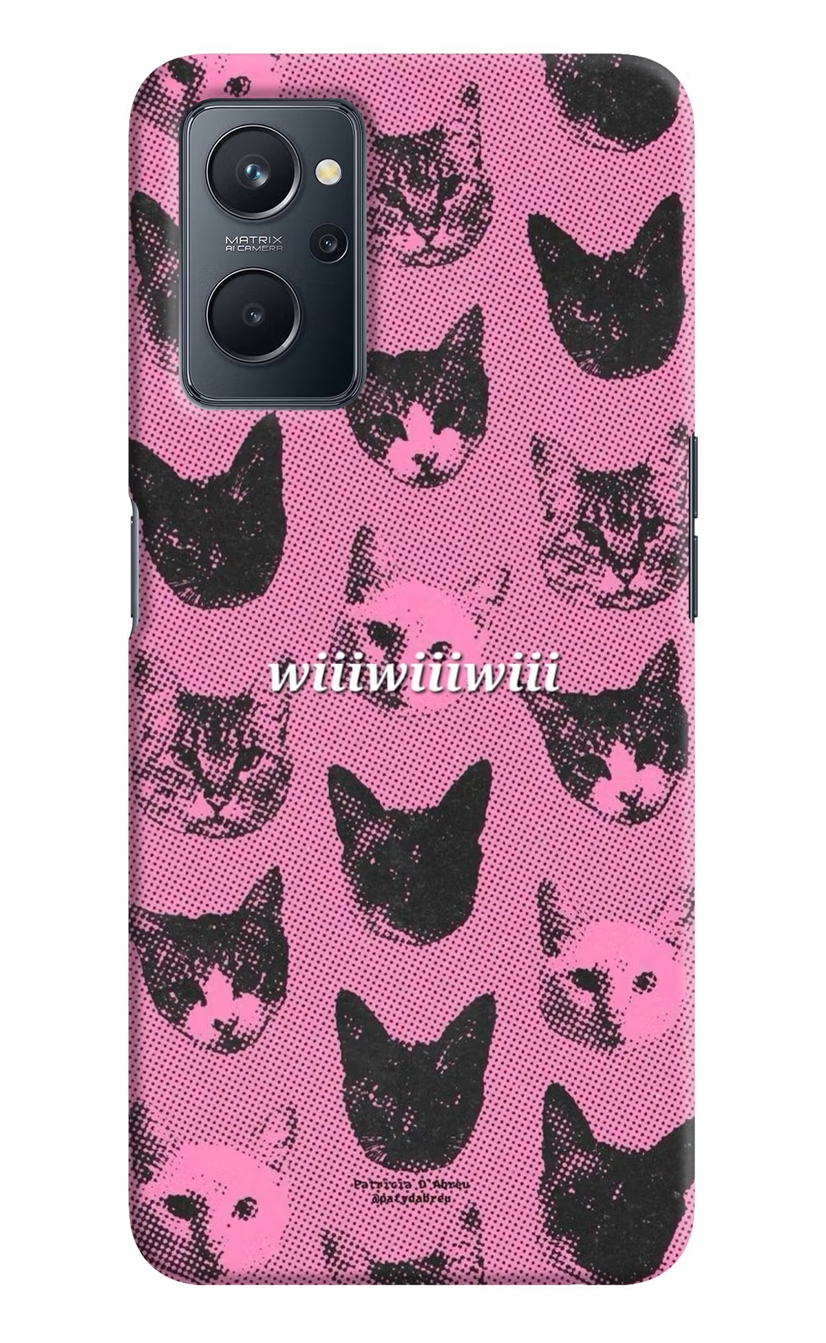 Pink Cats Realme 9i 4G Back Cover