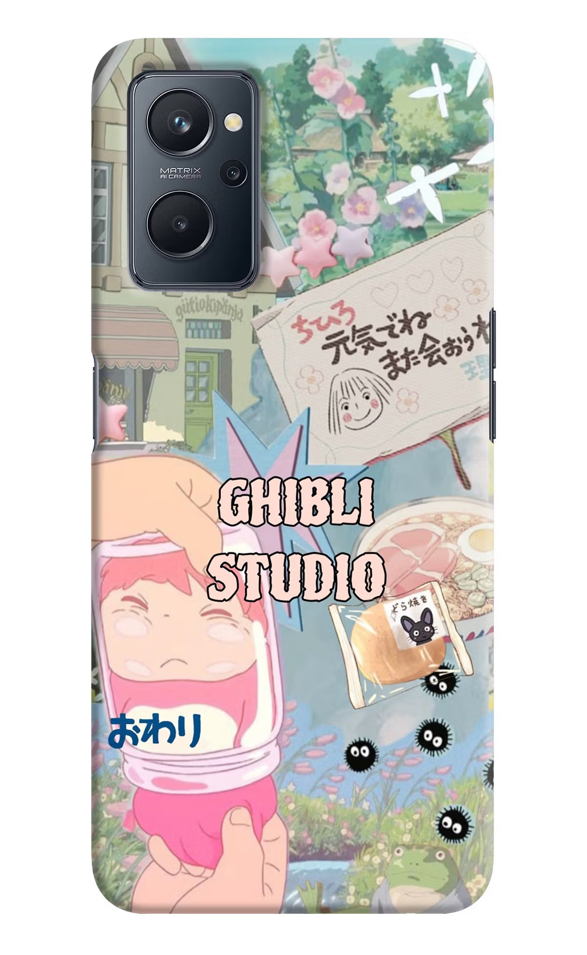 Studio Ghibli Realme 9i 4G Back Cover