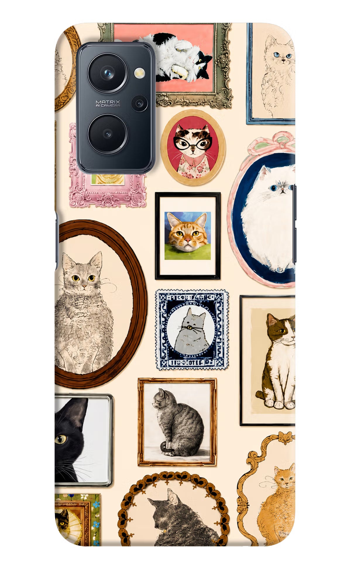 Mirror Cats Realme 9i 4G Back Cover