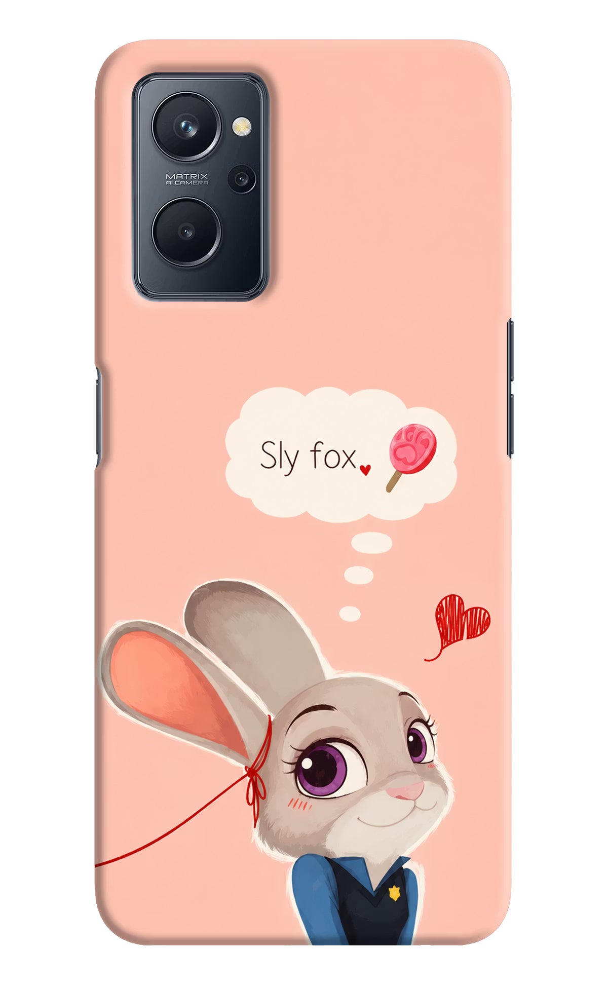 Judy Charm Realme 9i 4G Back Cover