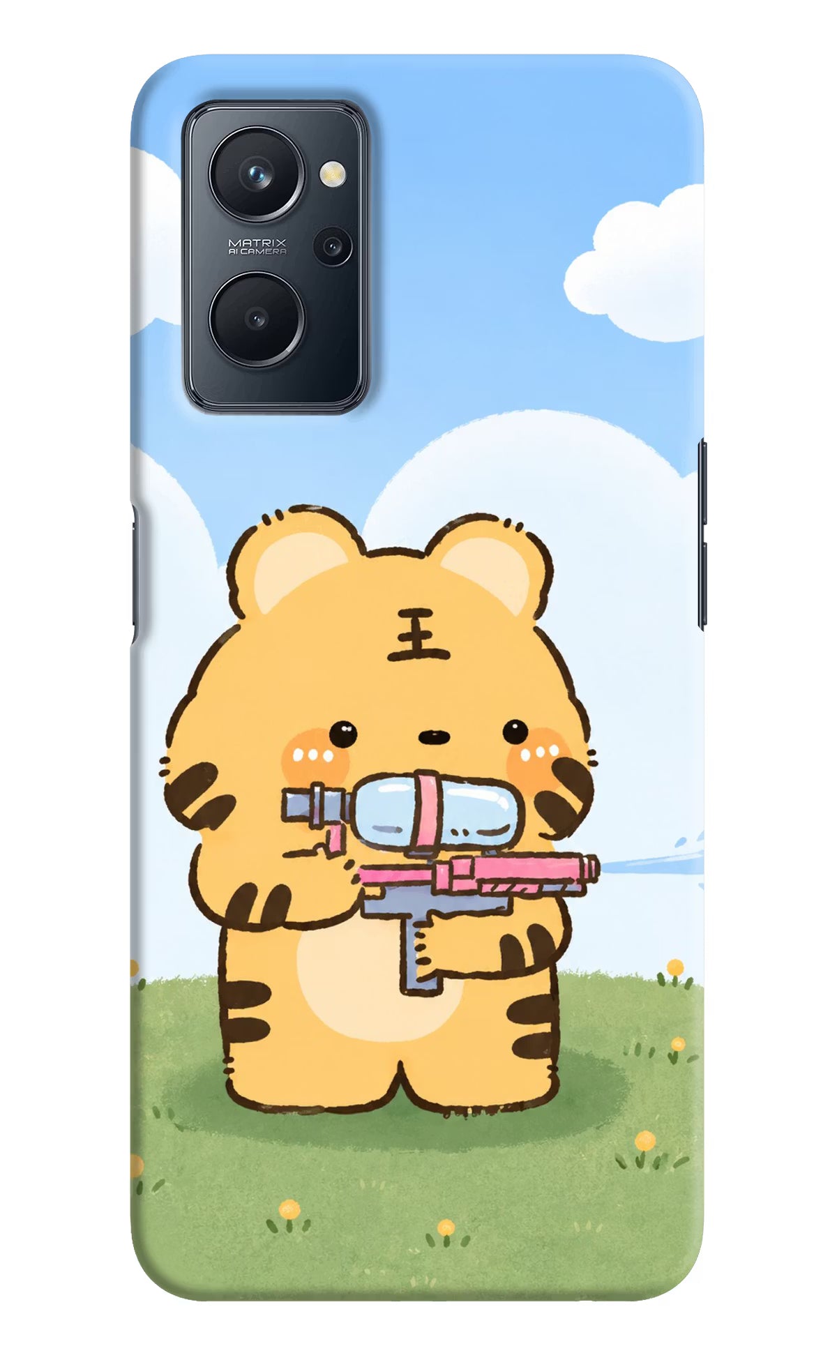 Tiger Treat Realme 9i 4G Back Cover