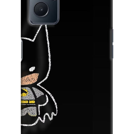 Bat Kitty Realme 9i 4G Hard Case Back Cover by Casekaro