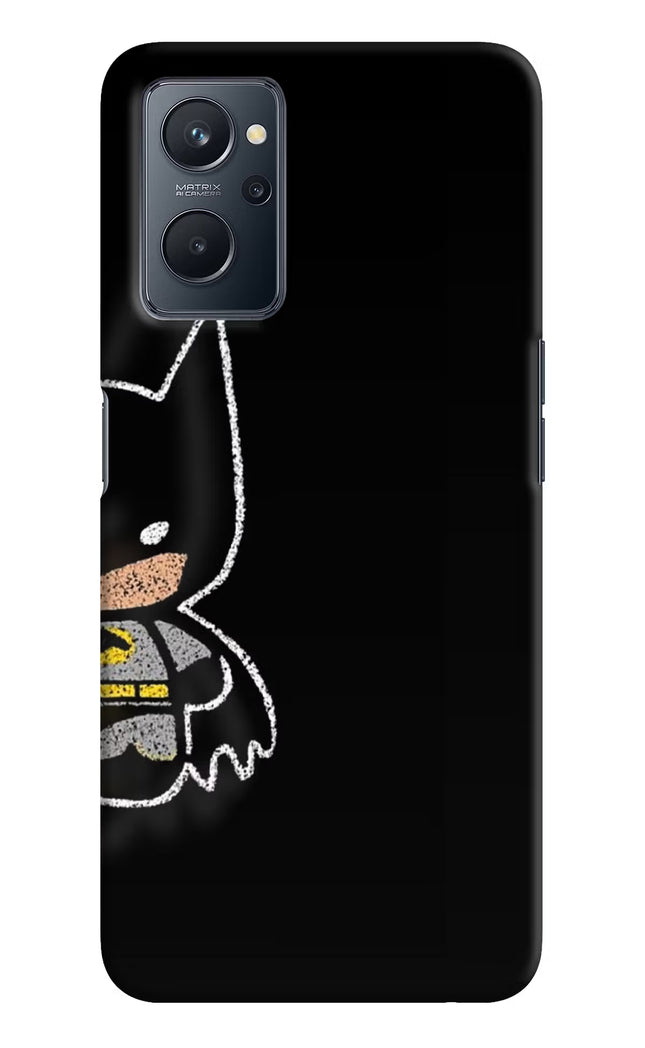 Bat Kitty Realme 9i 4G Hard Case Back Cover by Casekaro