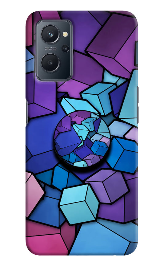 Cubic Abstract Realme 9i 4G Pop Case by Casekaro
