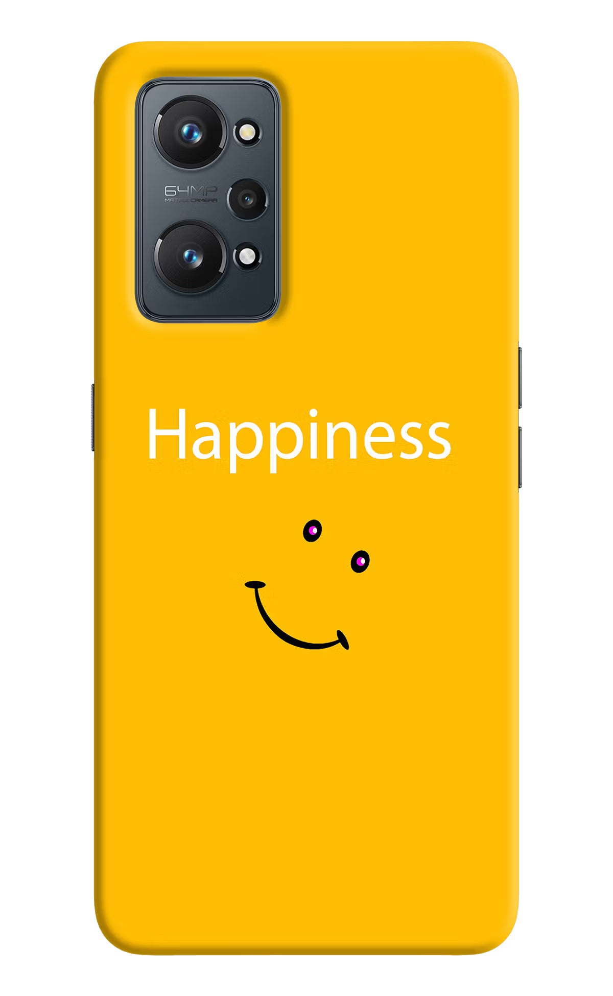 Happiness With Smiley Realme GT 2 5G Hard Case Back Cover by Casekaro