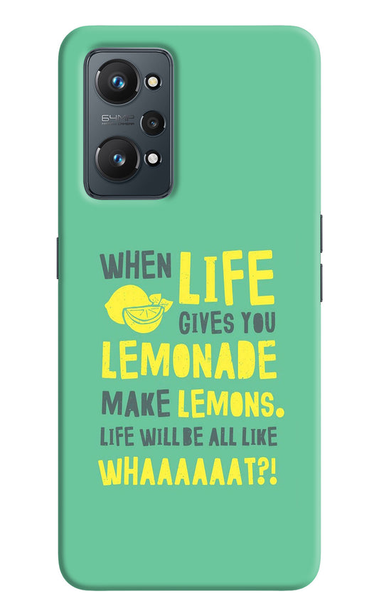 Quote Realme GT 2 5G Back Cover