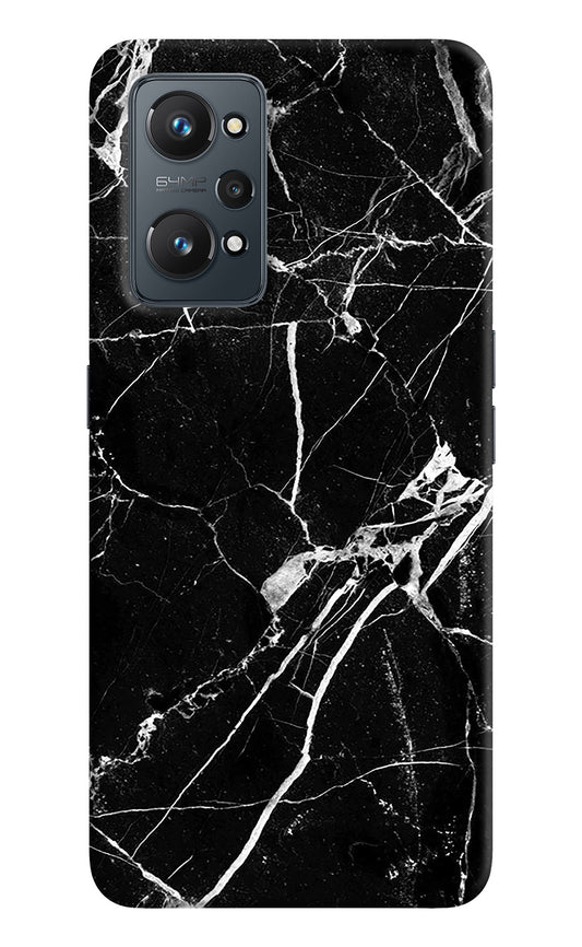 Black Marble Pattern Realme GT 2 5G Back Cover