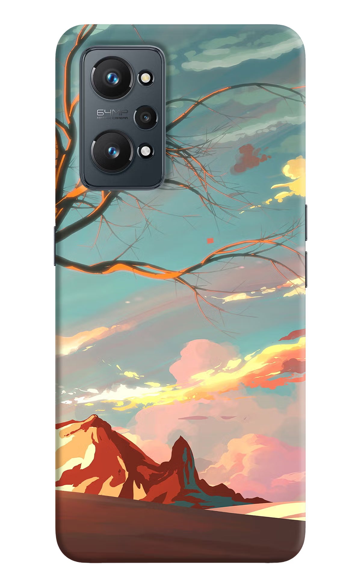 Scenery Realme GT 2 5G Hard Case Back Cover by Casekaro