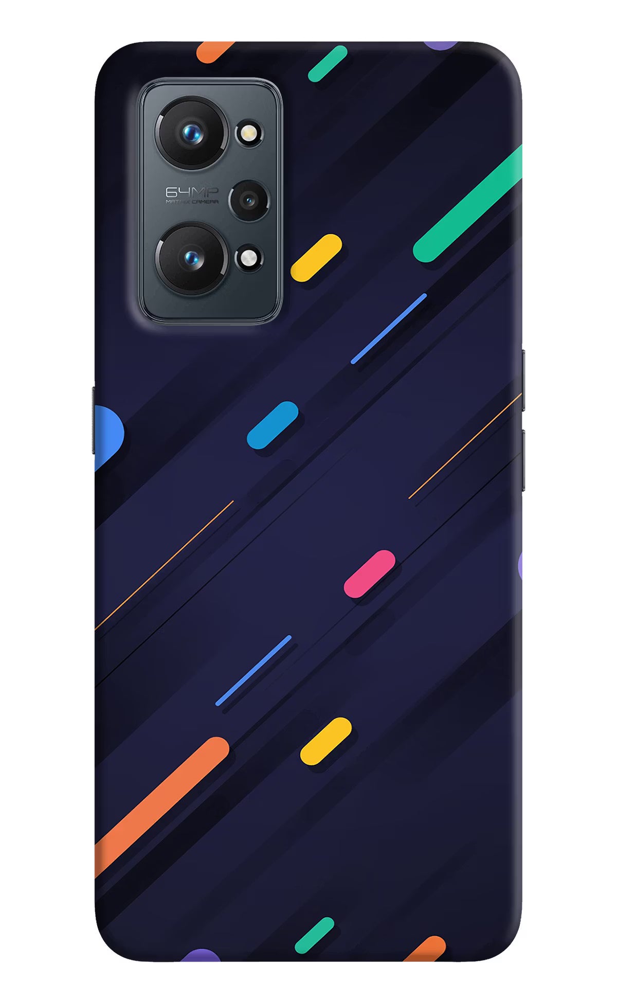 Abstract Design Realme GT 2 5G Hard Case Back Cover by Casekaro