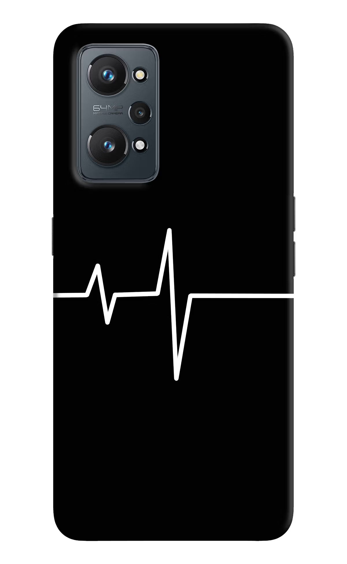 Heart Beats Realme GT 2 5G Hard Case Back Cover by Casekaro