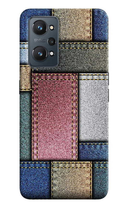 Multicolor Jeans Realme GT 2 5G Hard Case Back Cover by Casekaro