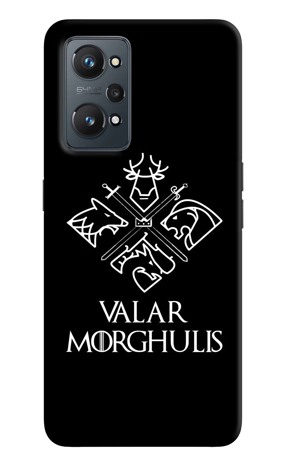 Valar Morghulis | Game Of Thrones Realme GT 2 5G Hard Case Back Cover by Casekaro