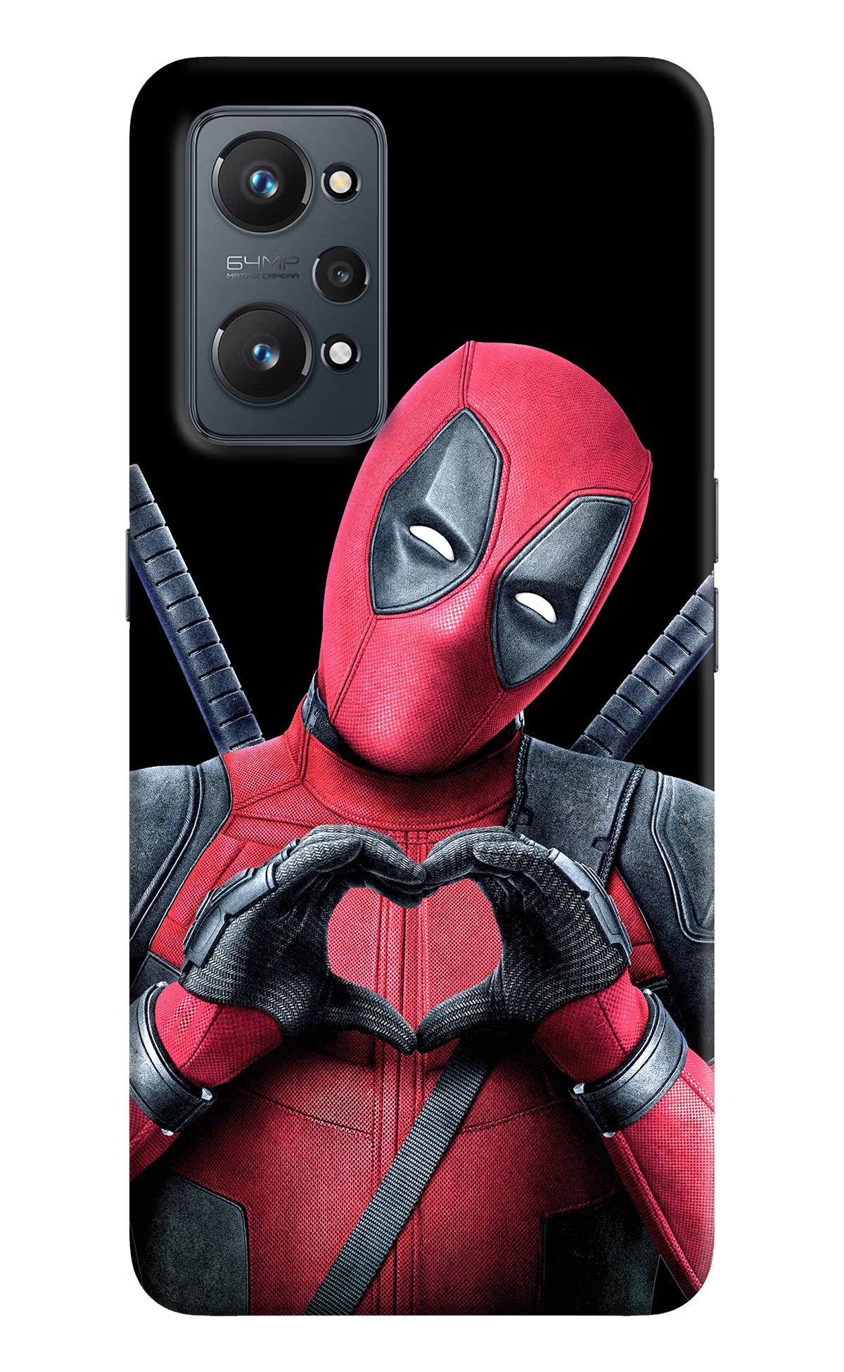 Deadpool Realme GT 2 5G Hard Case Back Cover by Casekaro
