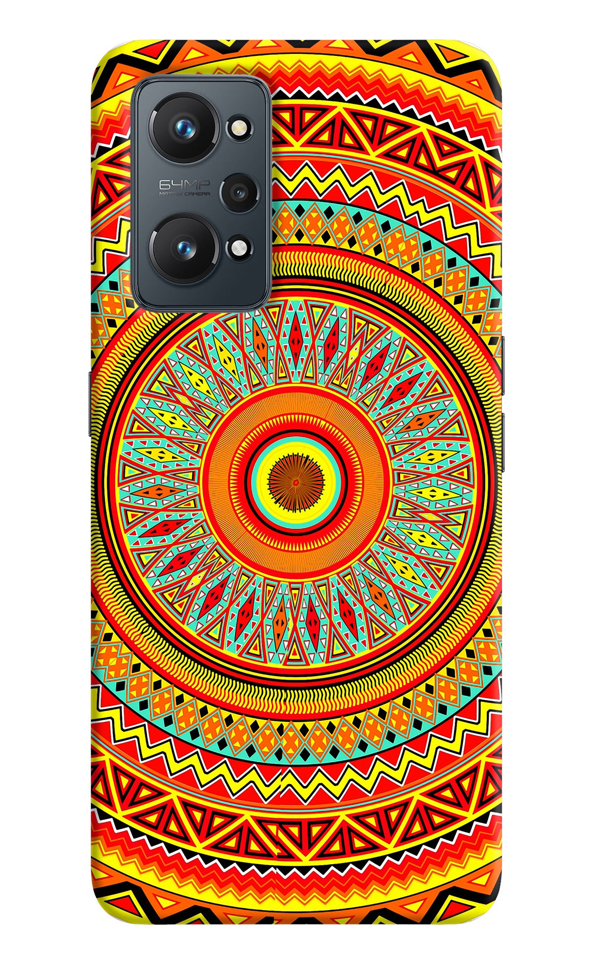 Mandala Pattern Realme GT 2 5G Back Cover