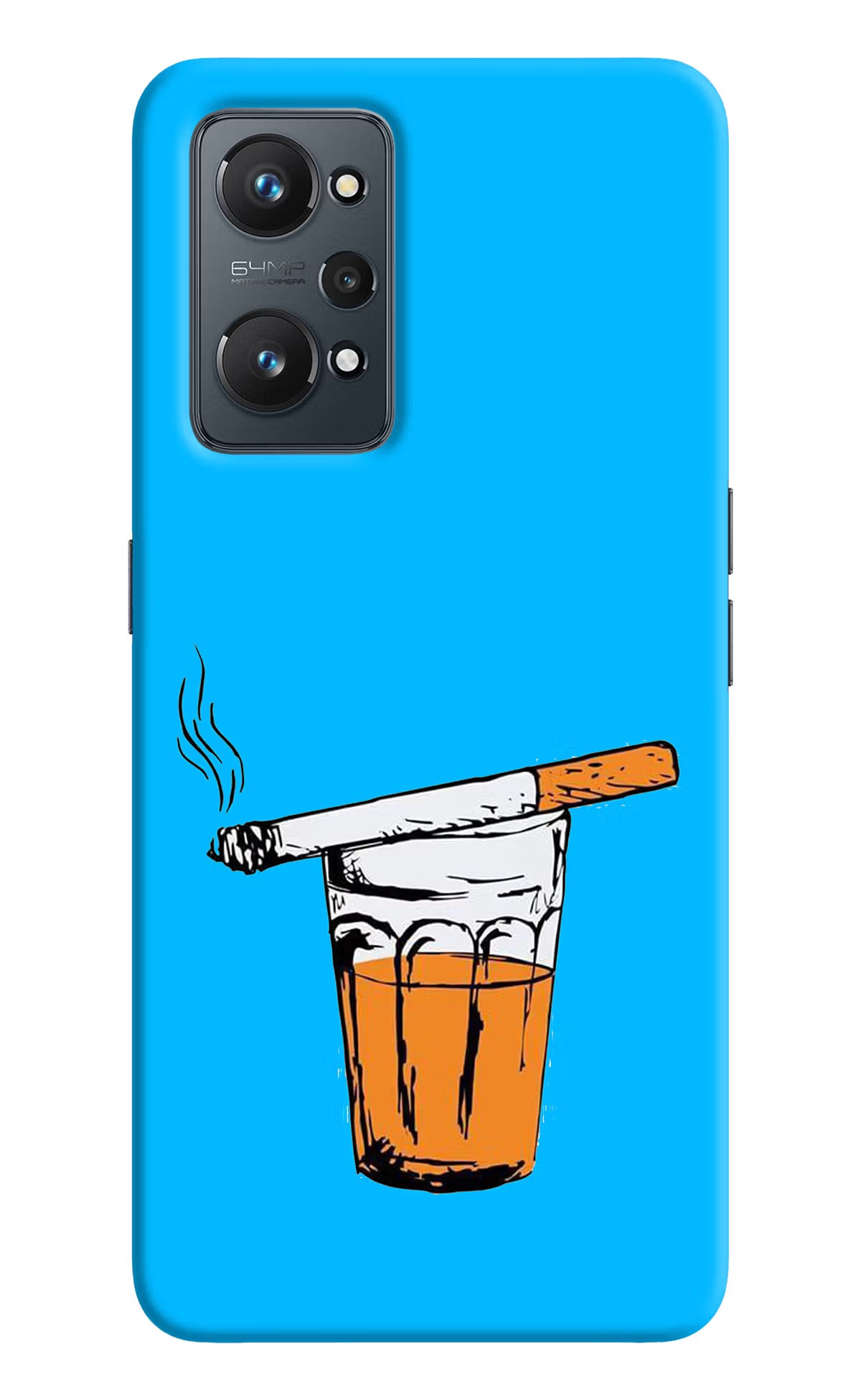 Chai Sutta Realme GT 2 5G Hard Case Back Cover by Casekaro