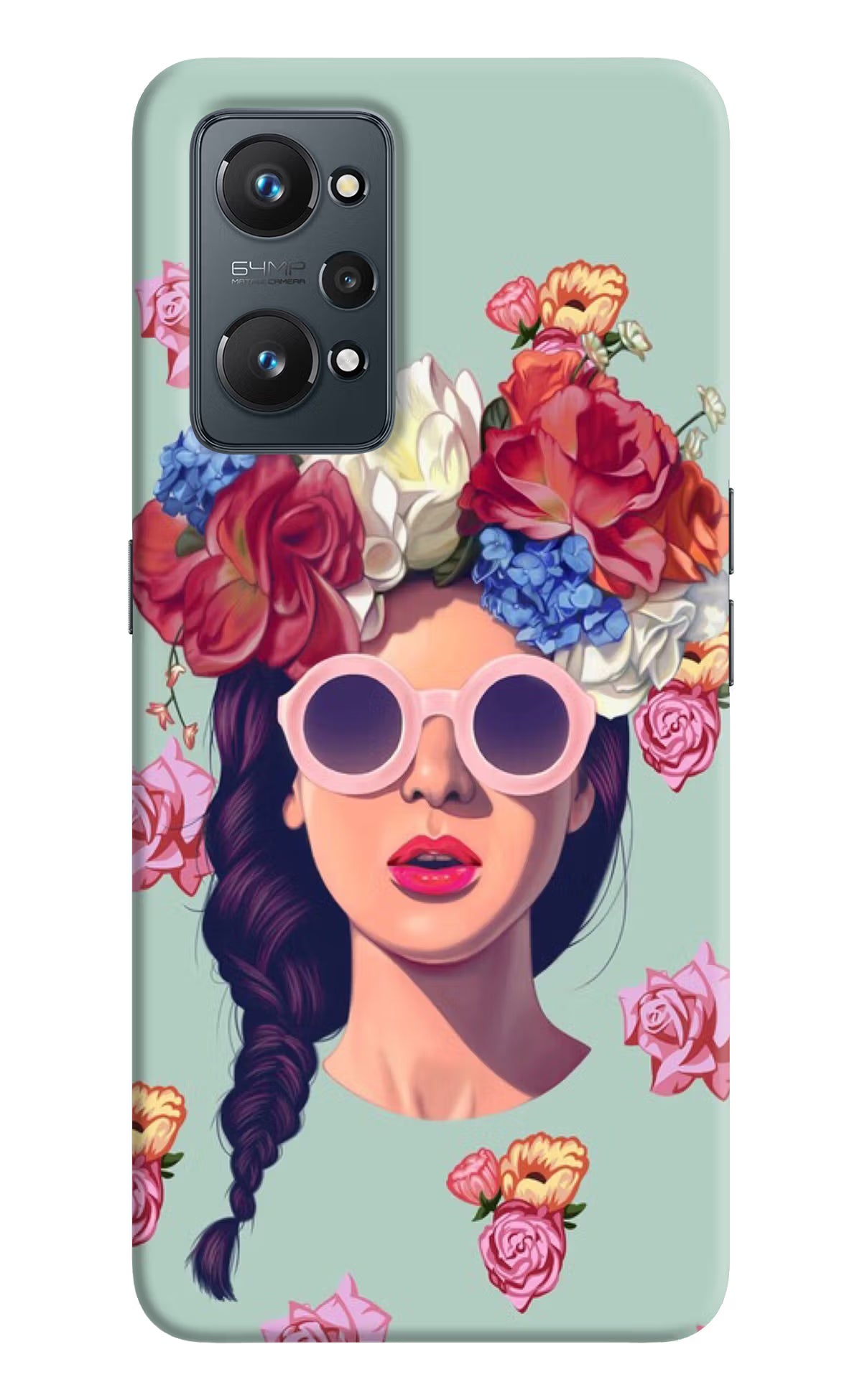 Pretty Girl Realme GT 2 5G Hard Case Back Cover by Casekaro