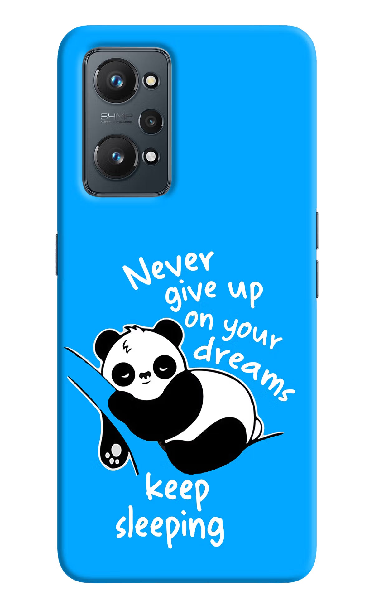 Keep Sleeping Realme GT 2 5G Hard Case Back Cover by Casekaro