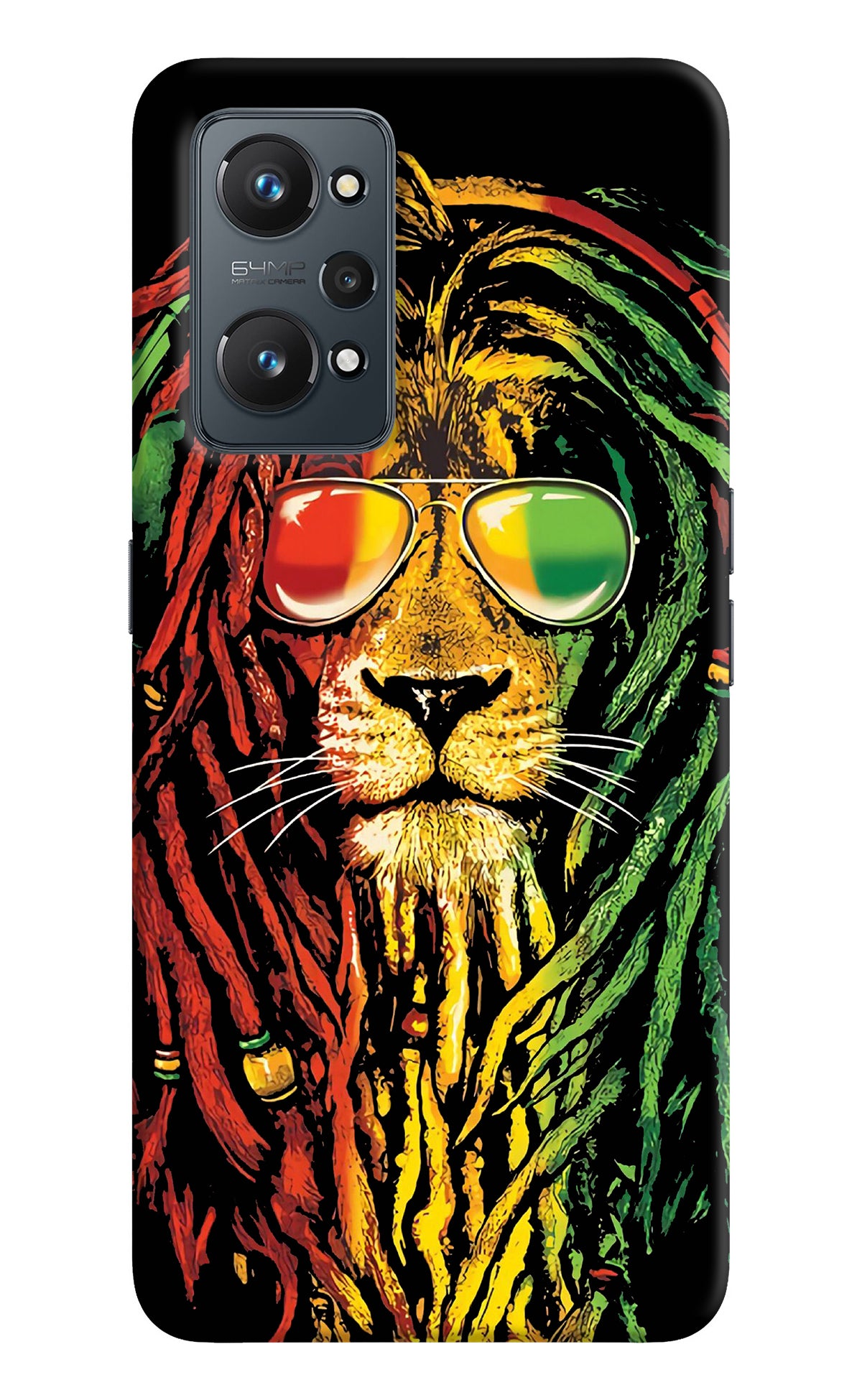 Rasta Lion Realme GT 2 5G Back Cover