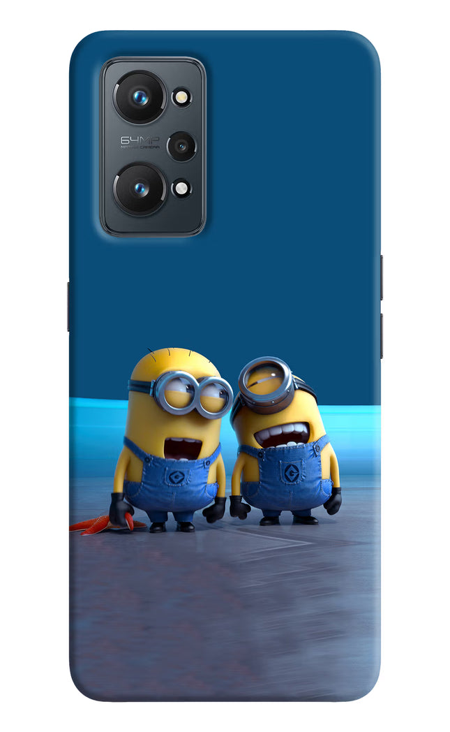 Minion Laughing Realme GT 2 5G Hard Case Back Cover by Casekaro