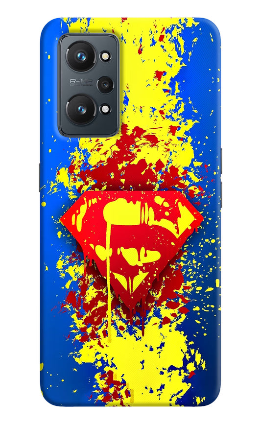 Superman logo Realme GT 2 5G Hard Case Back Cover by Casekaro