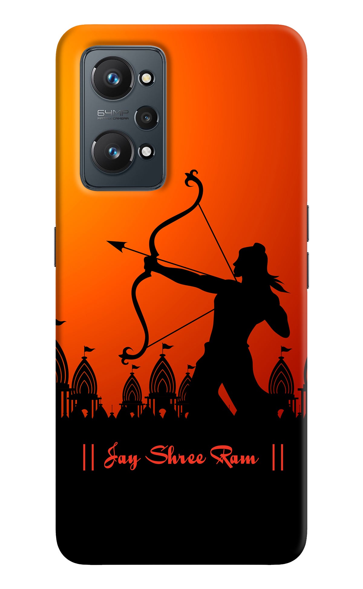 Lord Ram - 4 Realme GT 2 5G Back Cover