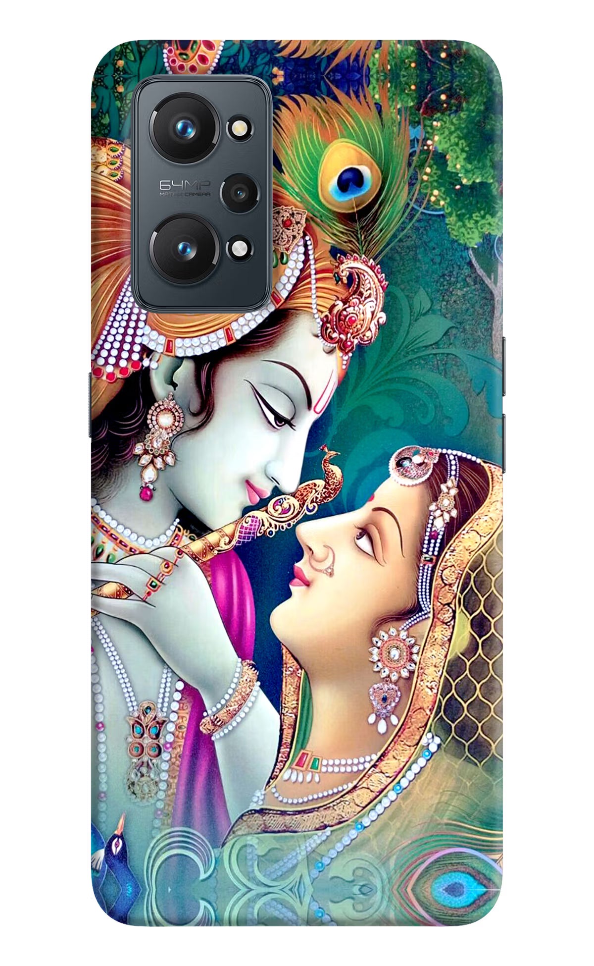 Lord Radha Krishna Realme GT 2 5G Hard Case Back Cover by Casekaro