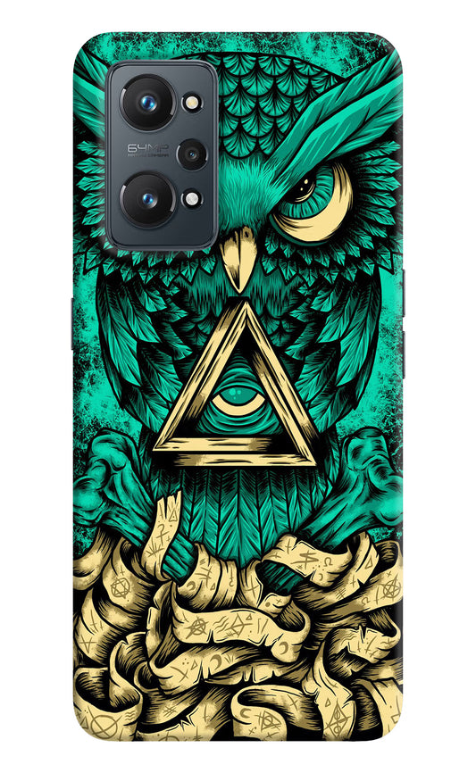 Green Owl Realme GT 2 5G Hard Case Back Cover by Casekaro