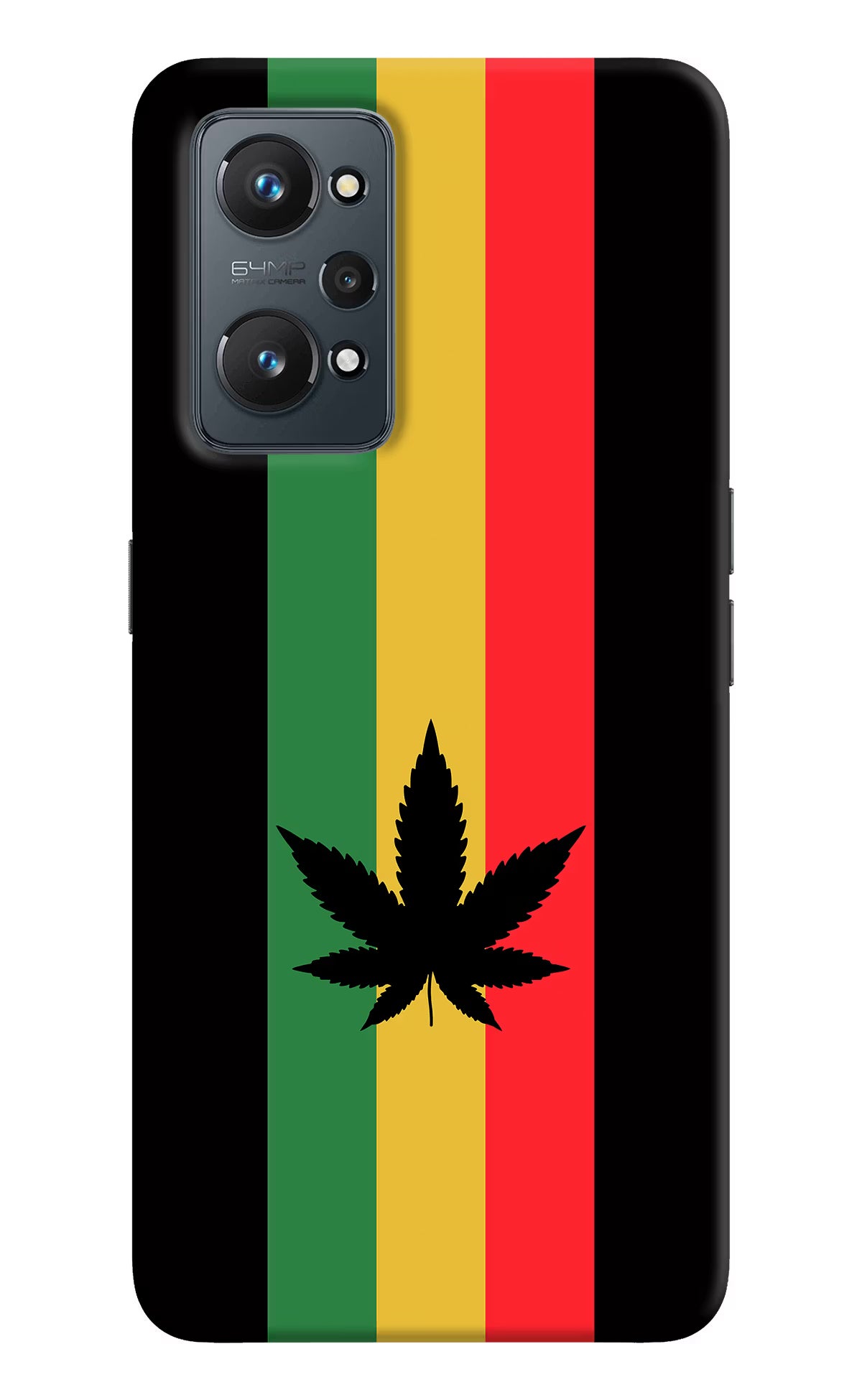 Weed Flag Realme GT 2 5G Hard Case Back Cover by Casekaro