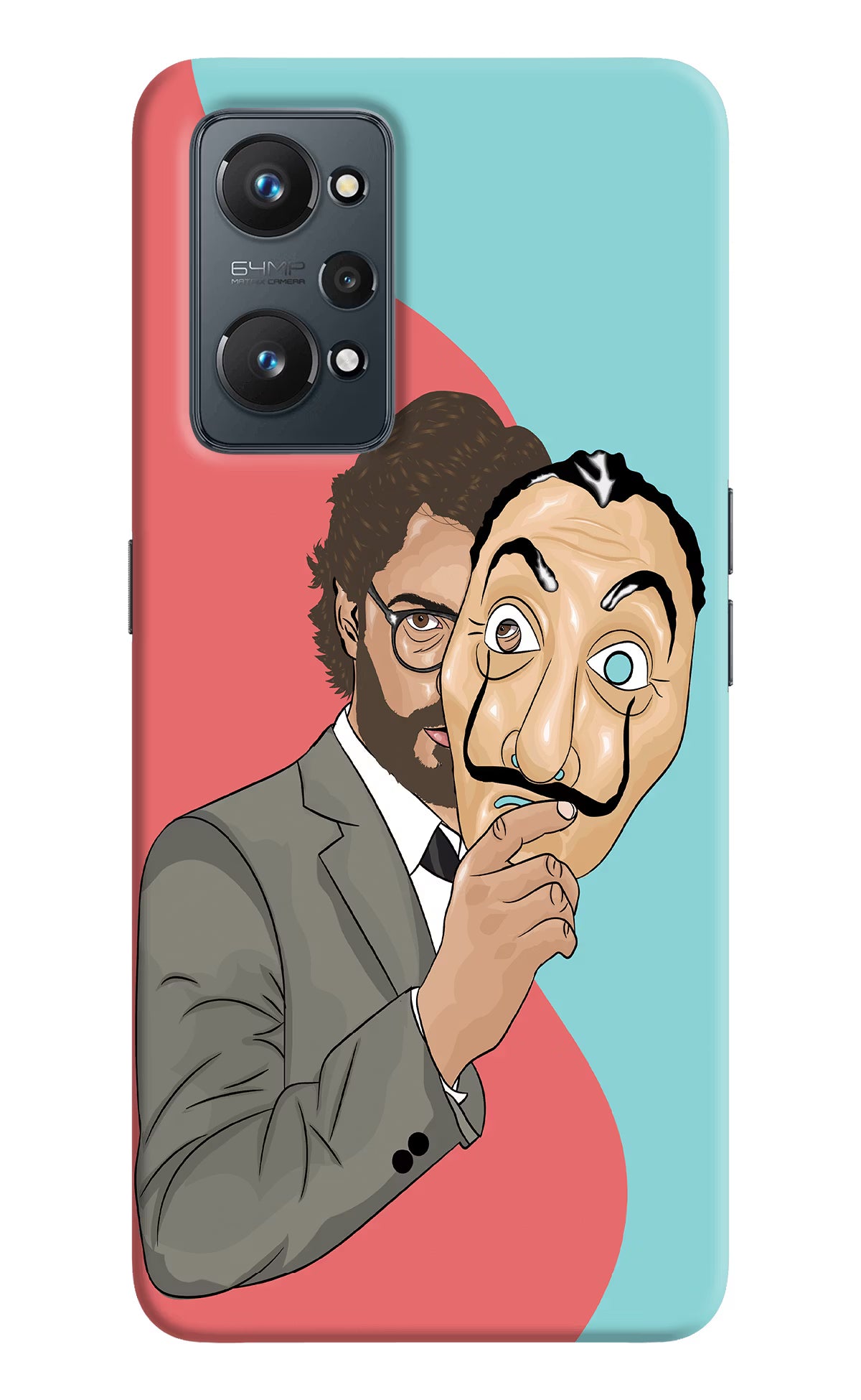 Professor Realme GT 2 5G Hard Case Back Cover by Casekaro