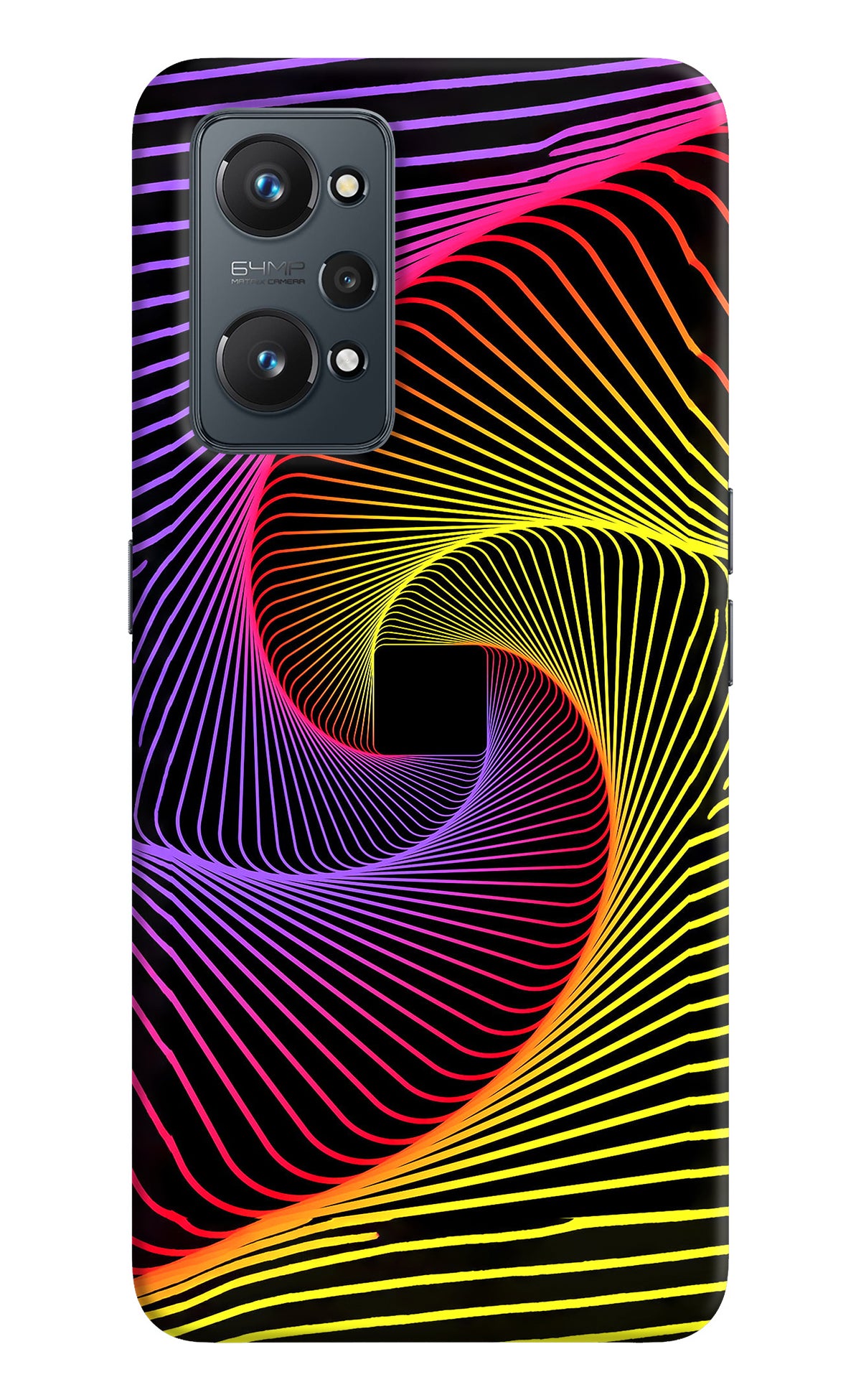 Colorful Strings Realme GT 2 5G Back Cover