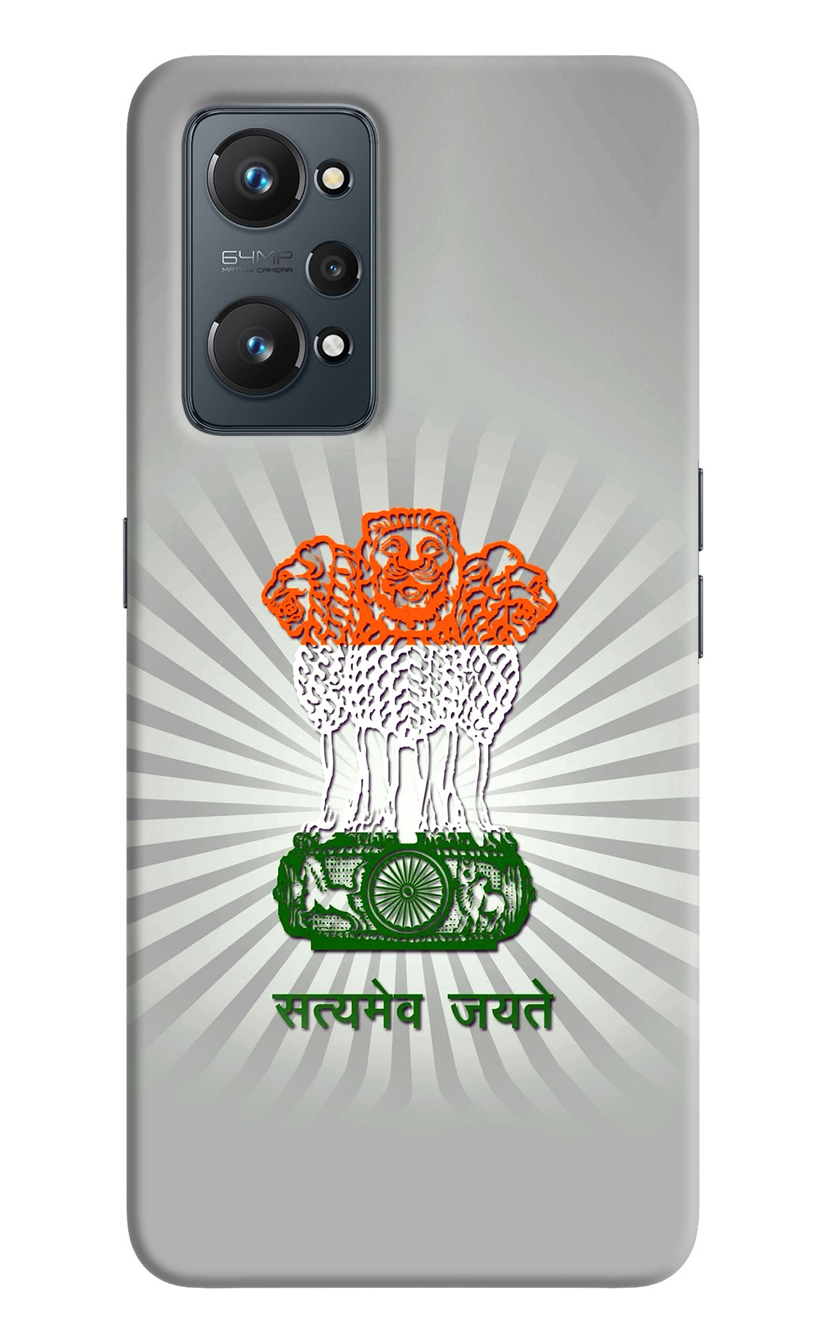 Satyamev Jayate Art Realme GT 2 5G Back Cover