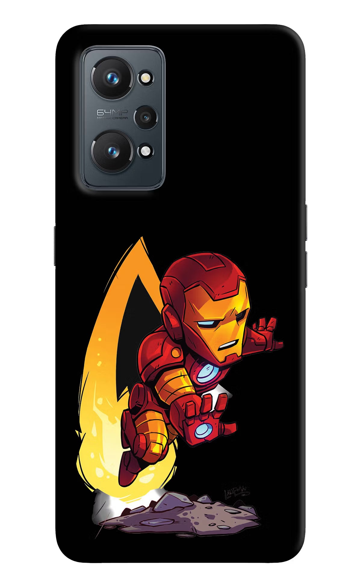 IronMan Realme GT 2 5G Hard Case Back Cover by Casekaro