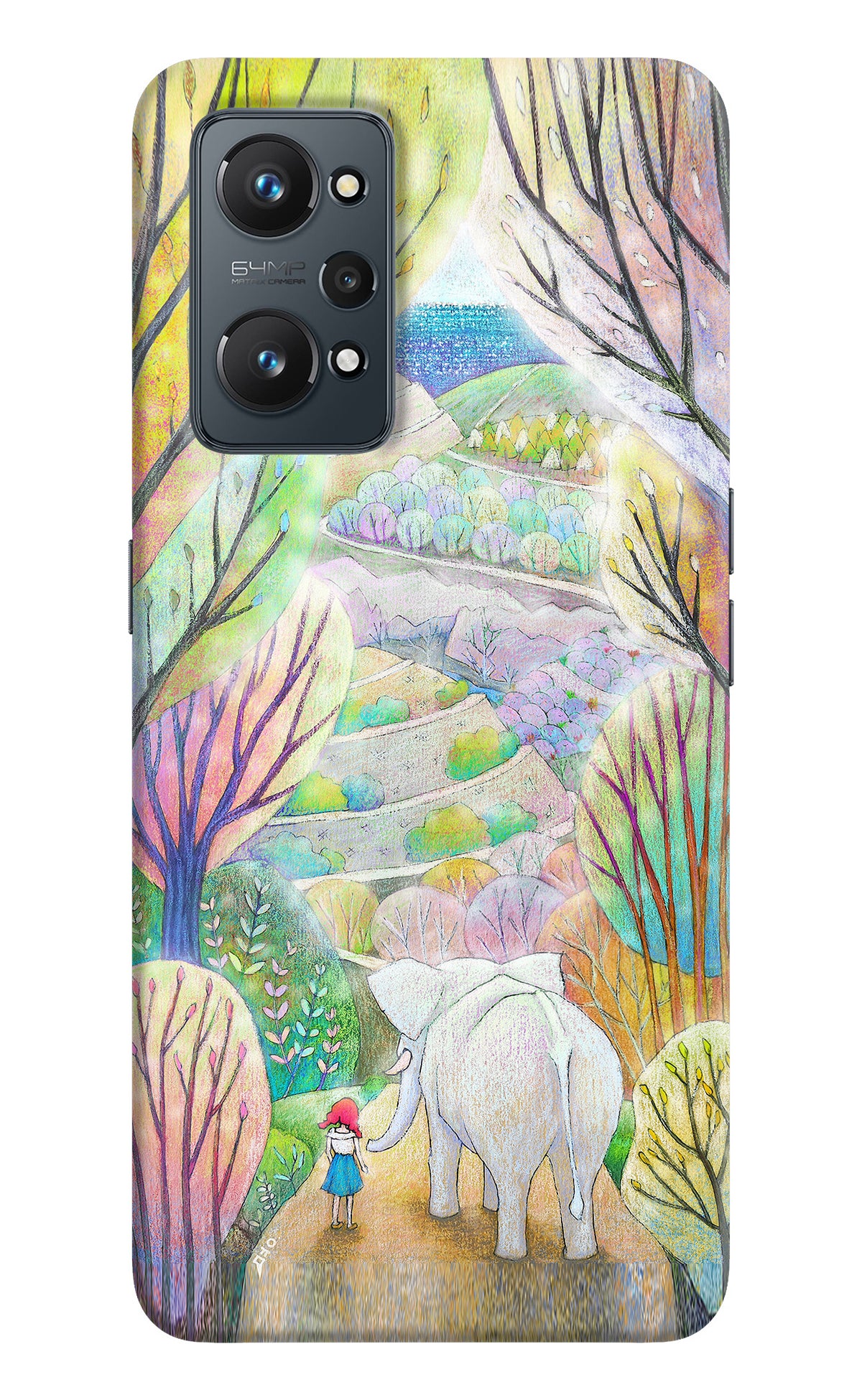 Nature Painting Realme GT 2 5G Back Cover