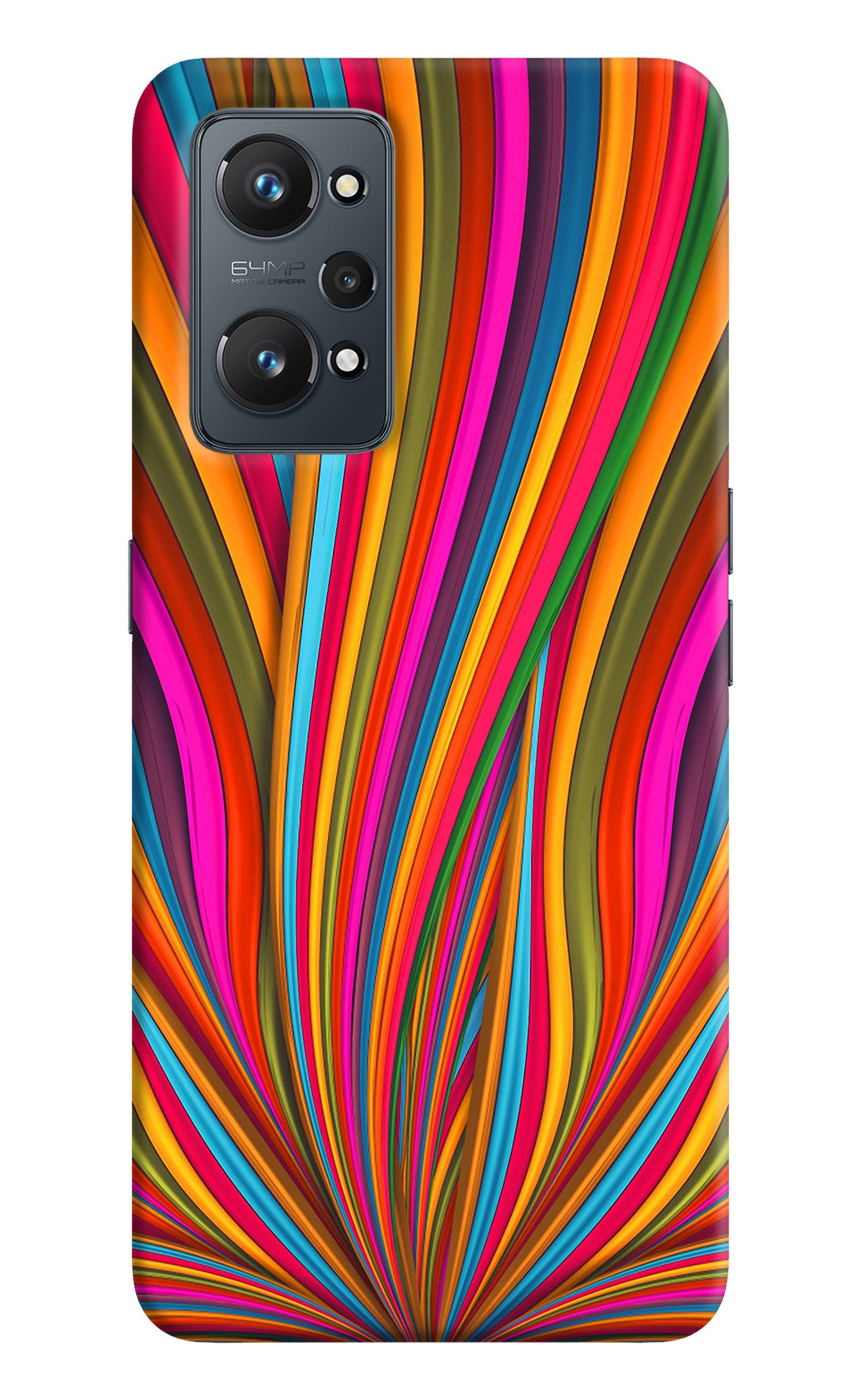 Trippy Wavy Realme GT 2 5G Back Cover