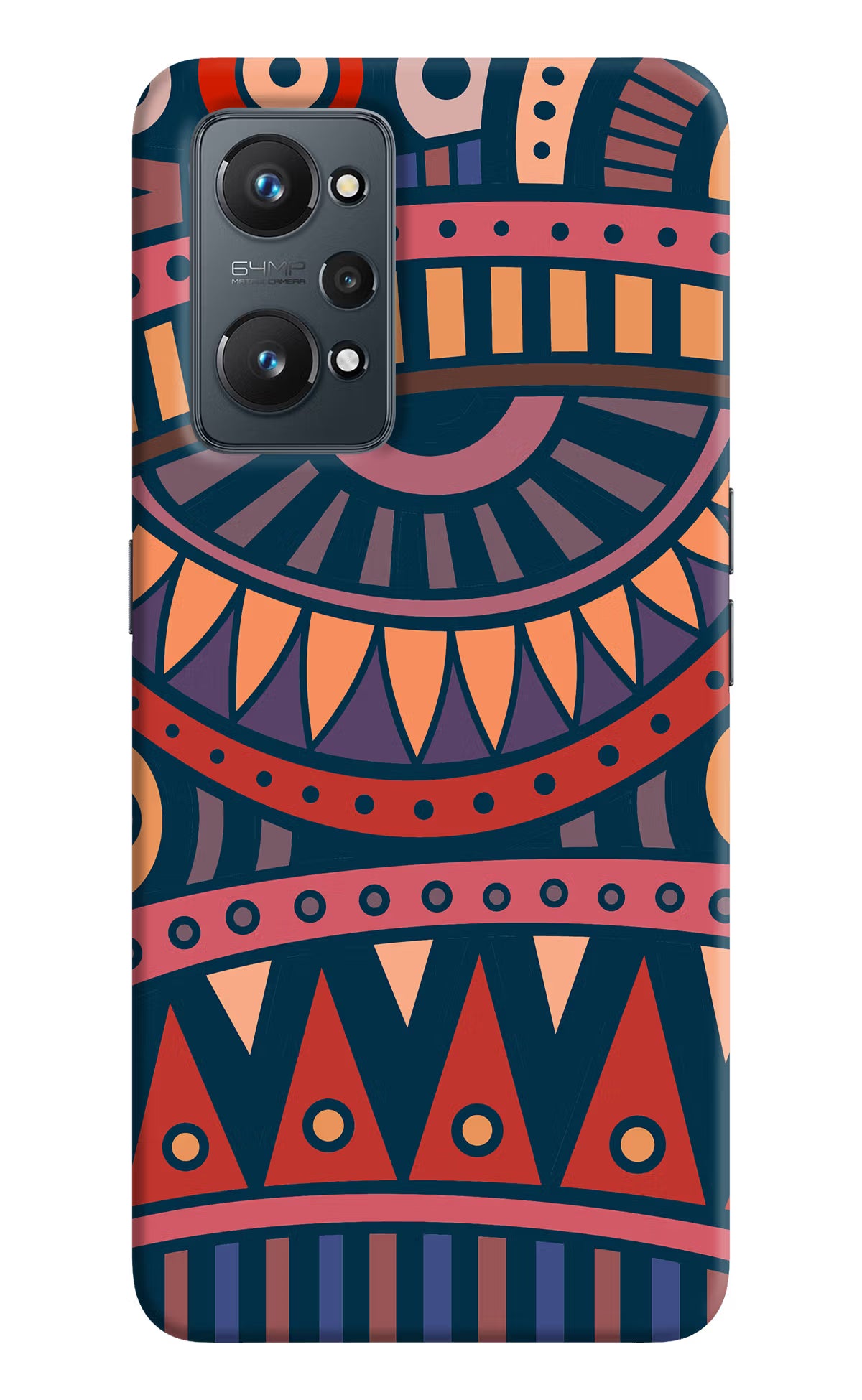 African Culture Design Realme GT 2 5G Hard Case Back Cover by Casekaro