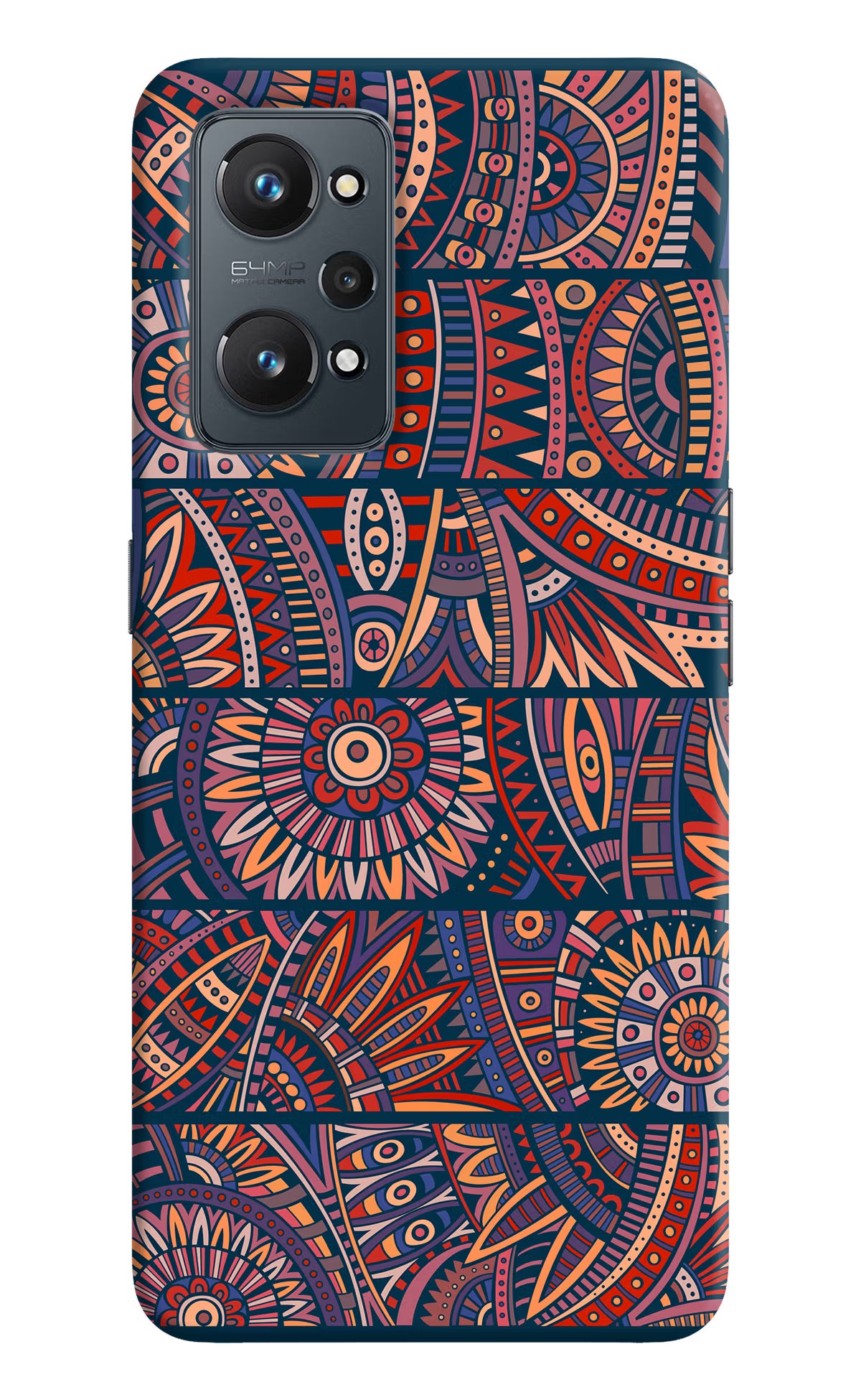African Culture Design Realme GT 2 5G Hard Case Back Cover by Casekaro