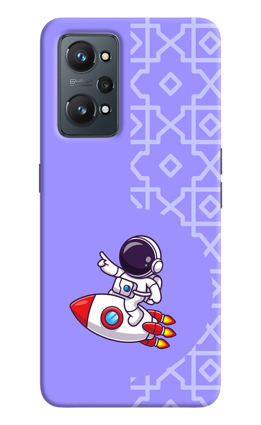 Cute Astronaut Realme GT 2 5G Hard Case Back Cover by Casekaro