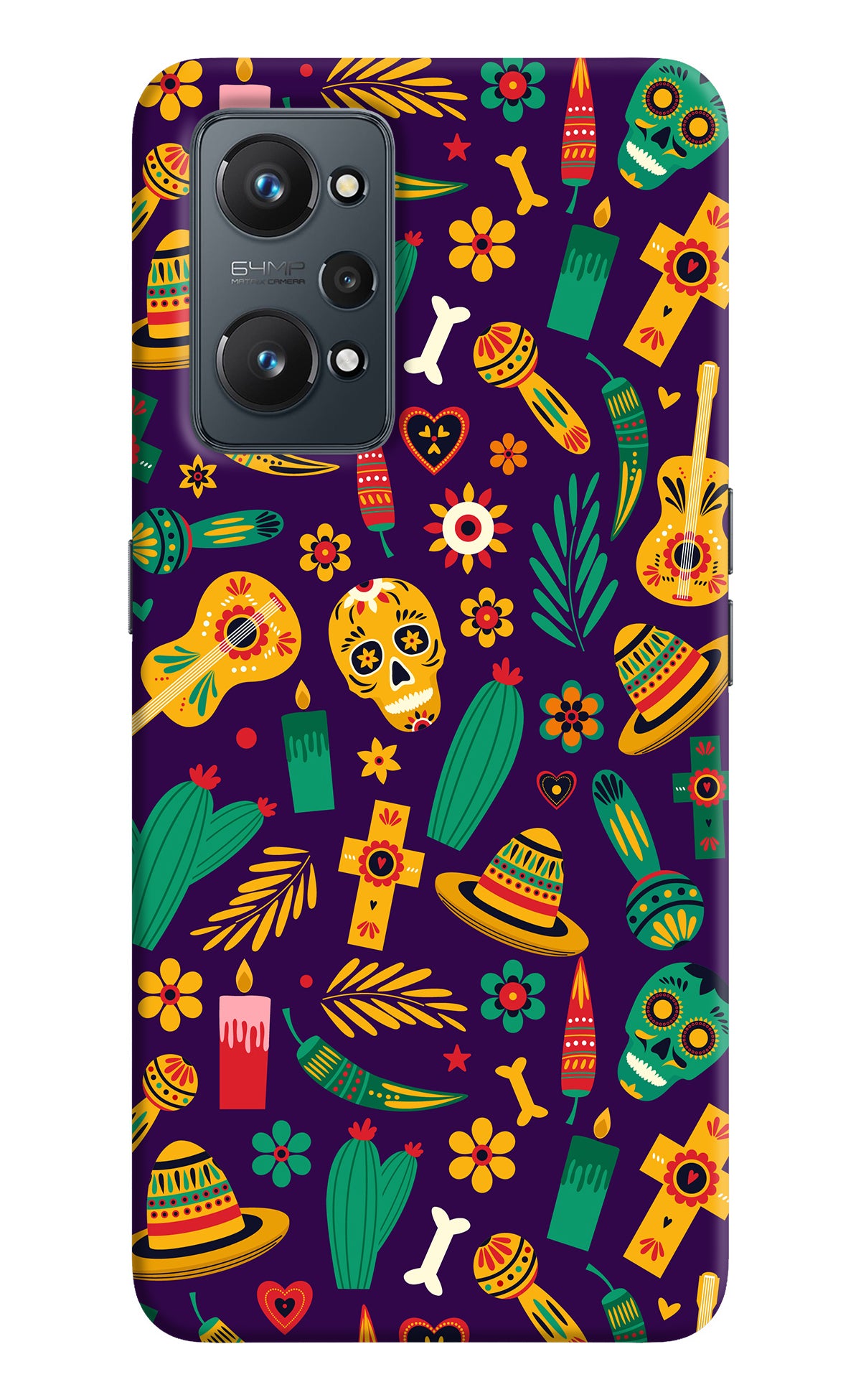 Mexican Artwork Realme GT 2 5G Back Cover