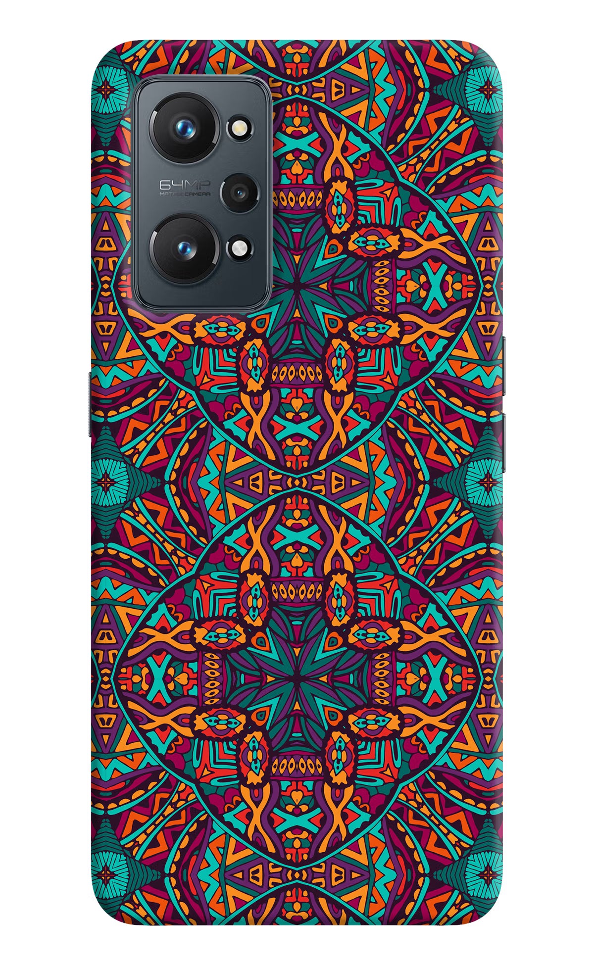 Colour Mandala Realme GT 2 5G Hard Case Back Cover by Casekaro