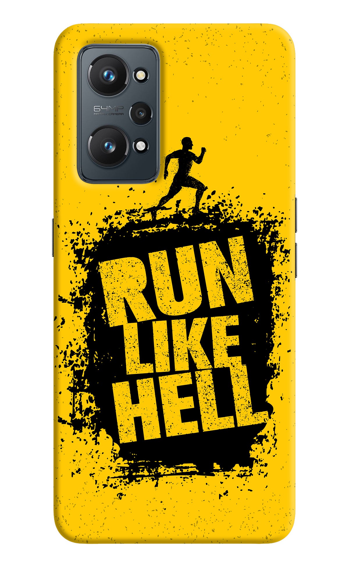 Run Like Hell Realme GT 2 5G Back Cover