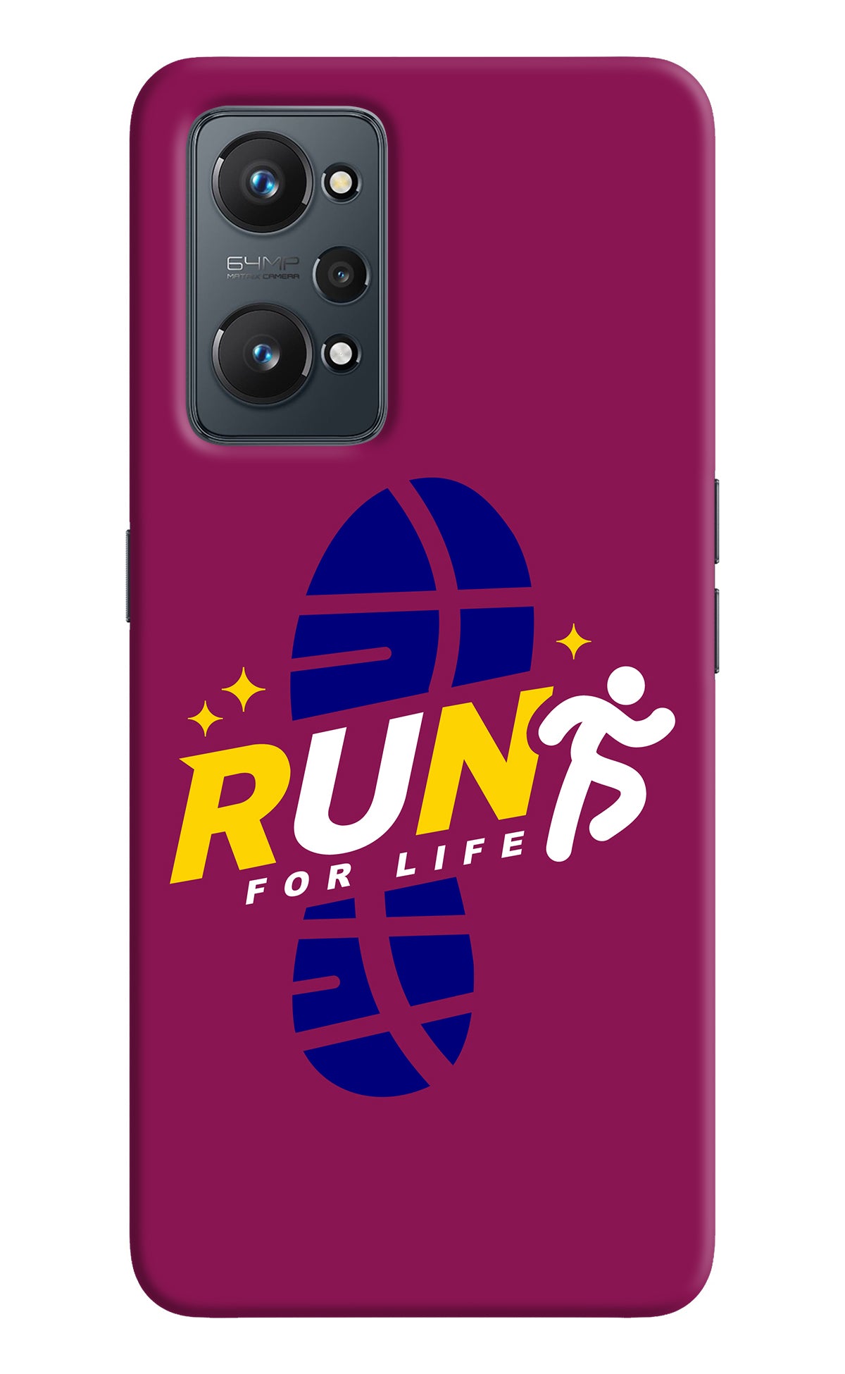 Run for Life Realme GT 2 5G Back Cover