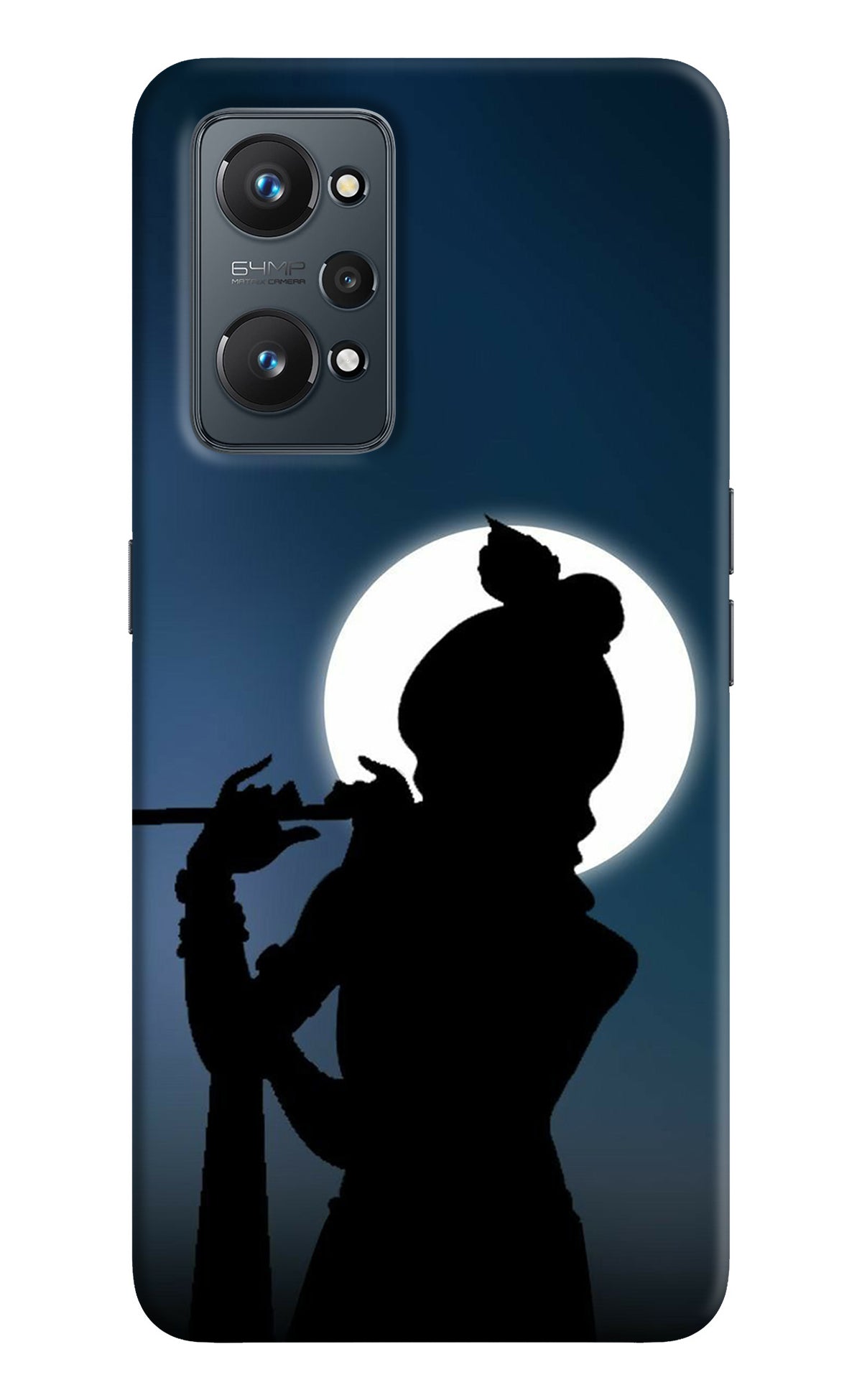 Shri Krishna Silhouette Realme GT 2 5G Back Cover