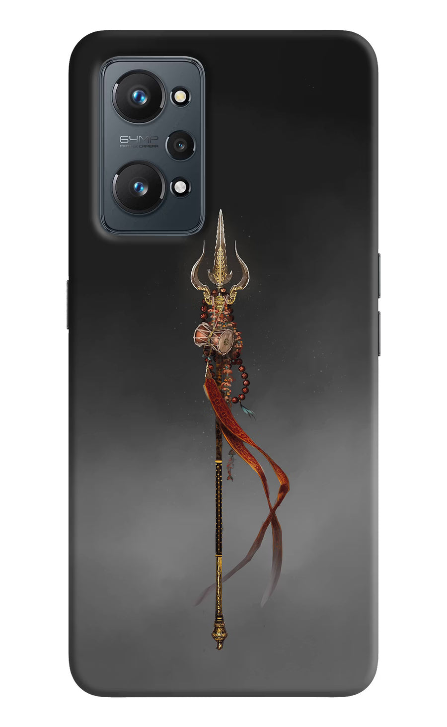 Shiv Trishul Realme GT 2 5G Back Cover, Hard case