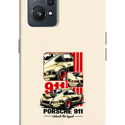Classic Porsche 911 Realme GT 2 5G Hard Case Back Cover by Casekaro